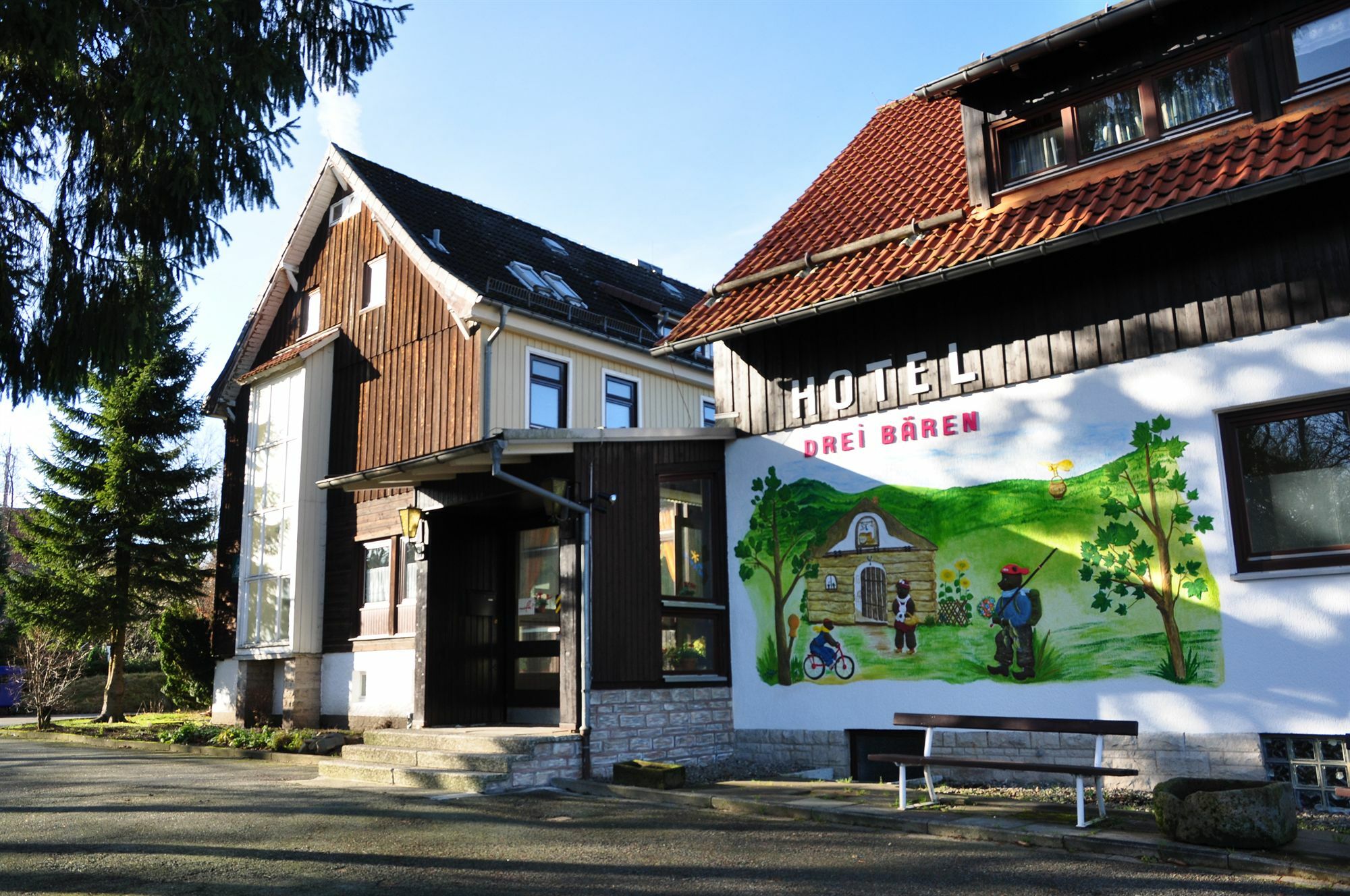 Hotel & Hostel Drei Baeren 阿尔特瑙 外观 照片